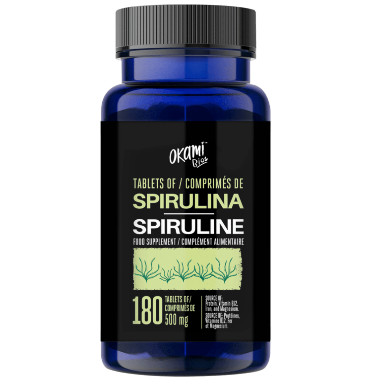 Spirulina tablets organic 180 un 500mg