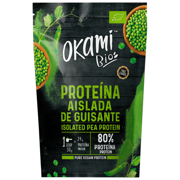 Vegan pea protein organic