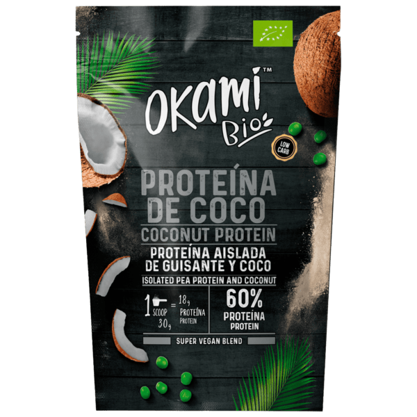 Vegan Coconut pea protein organic