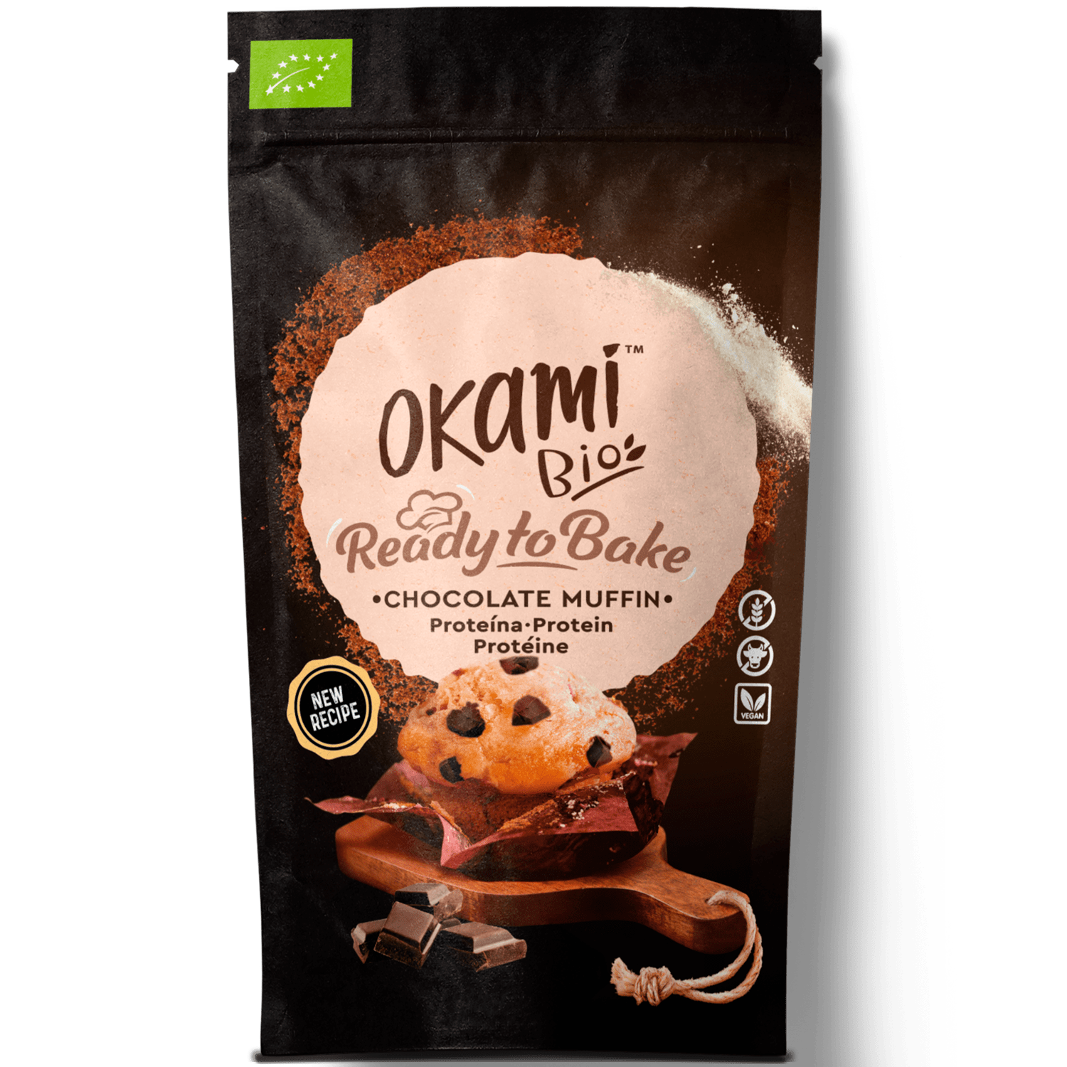 Vegan Choco muffin mix high protein